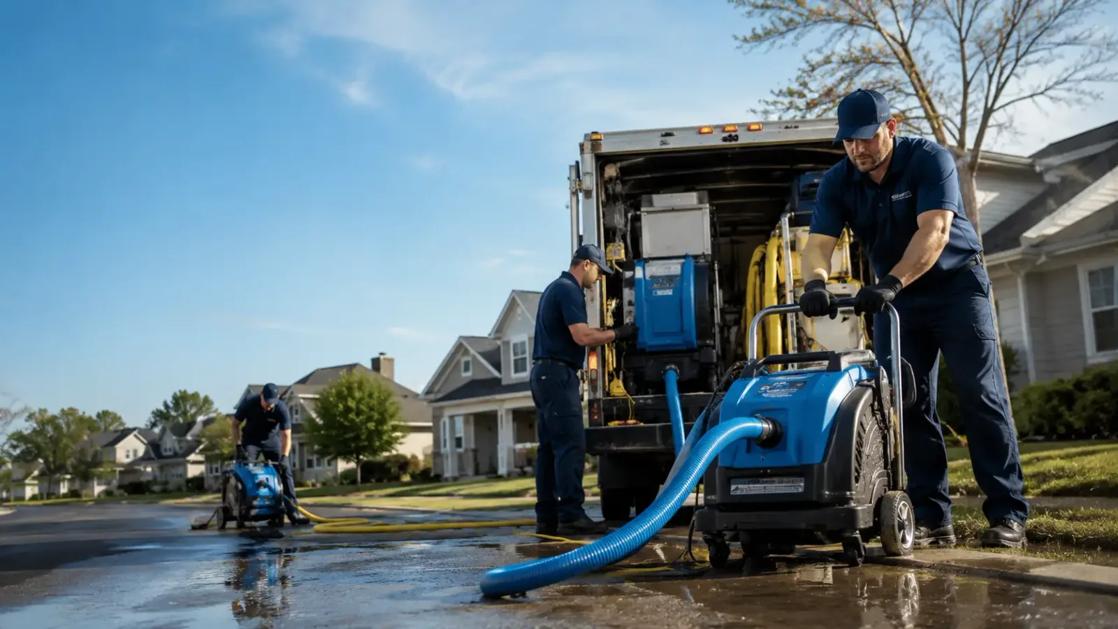 Flood Damage Cleanup in Long Island, KS